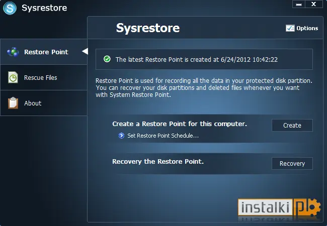 Okladka Sysrestore