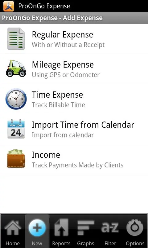 ProOnGo – Expense Tracker