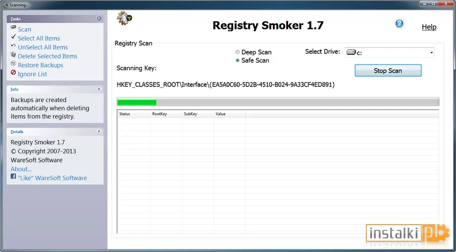 Registry Smoker