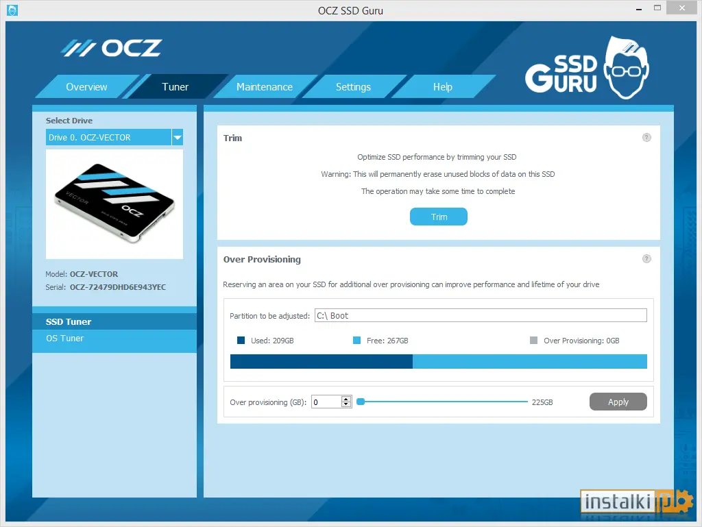 OCZ SSD Utility