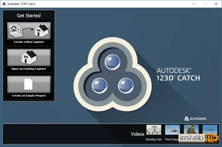 Okladka Autodesk 123D Catch