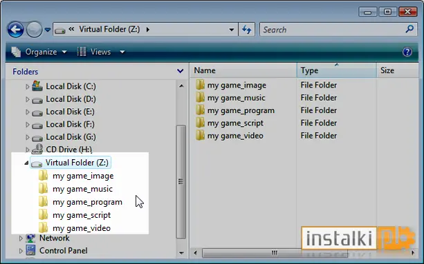 Virtual Folder