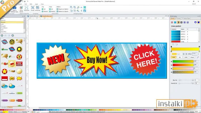 Okladka EximiousSoft Banner Maker