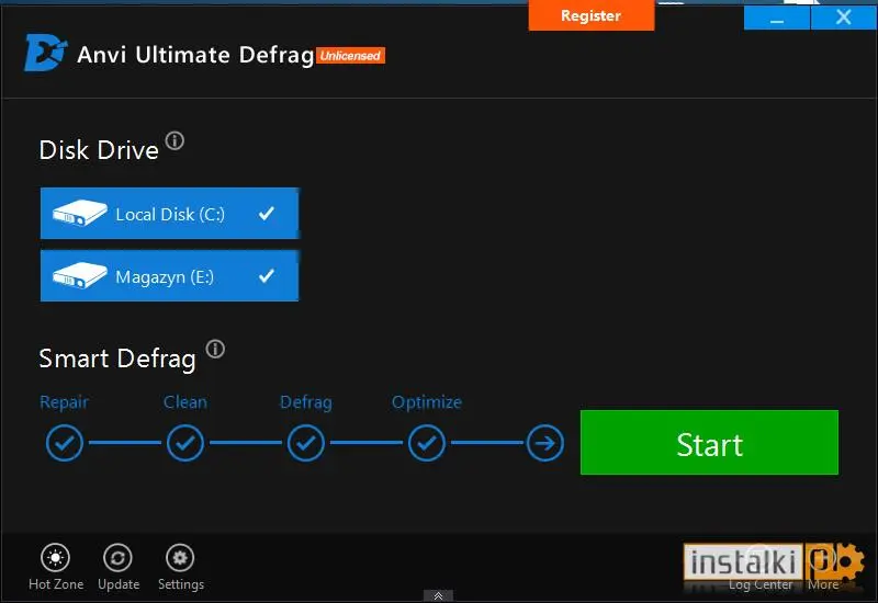 Okladka Anvi Ultimate Defrag