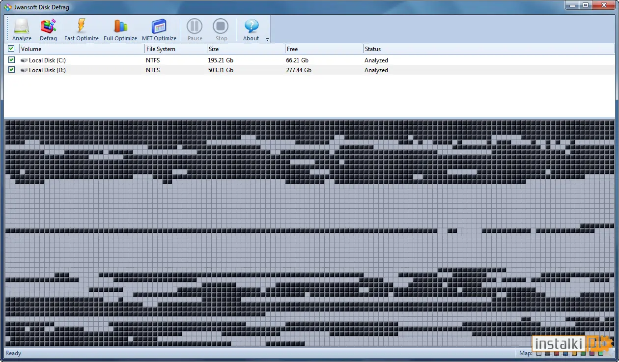 Jwansoft Disk Defrag