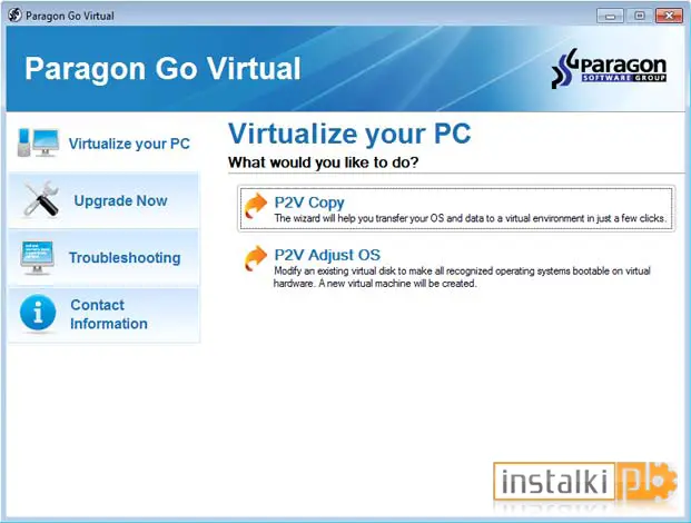 Paragon Go Virtual 32-bit