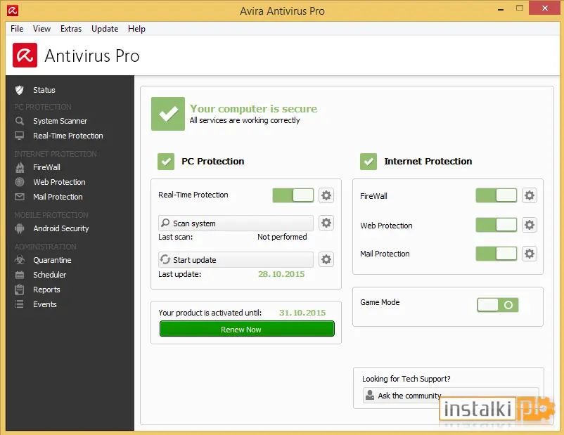 Avira Antivirus Pro – Business Edition