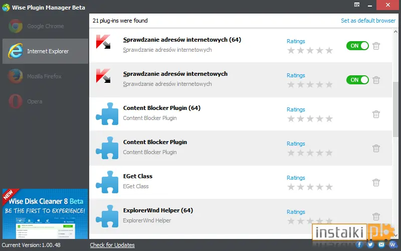 Okladka Wise Plugin Manager