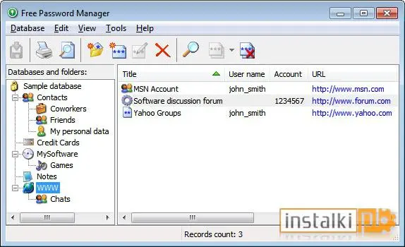 Okladka Free Password Manager