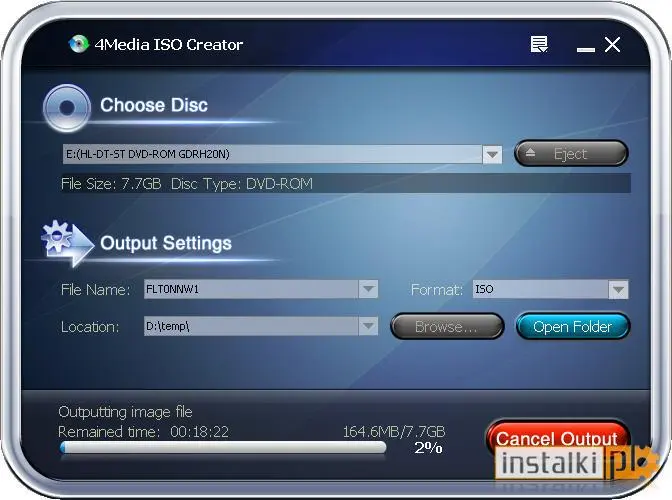 Okladka 4Media ISO Creator