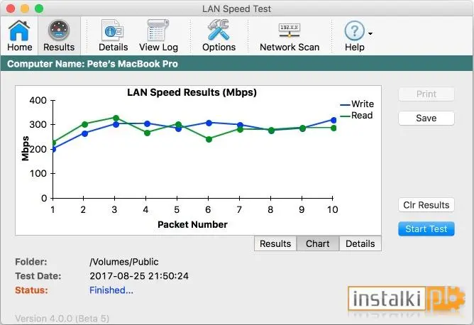 LAN Speed Test