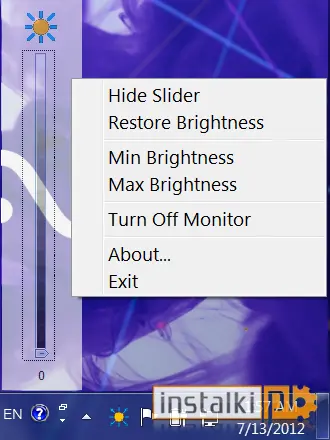 Okladka Adjust Laptop Brightness