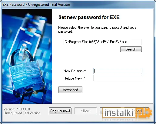EXE Password