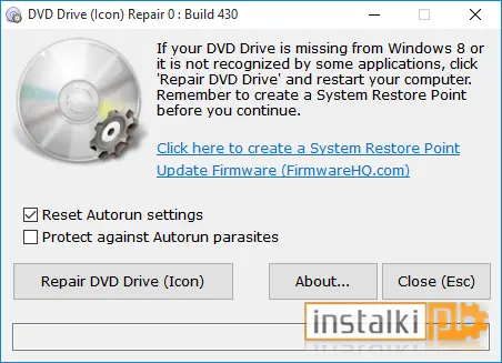 DVD Icon Repair