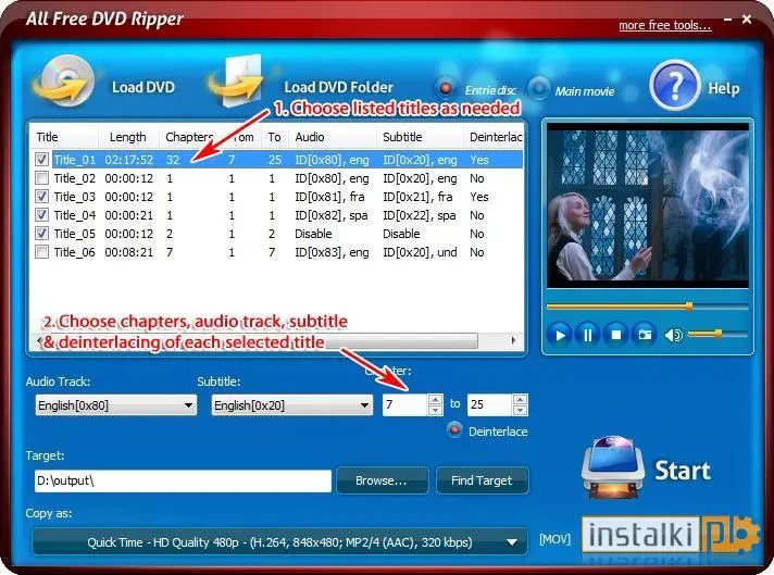 All Free DVD Ripper v8