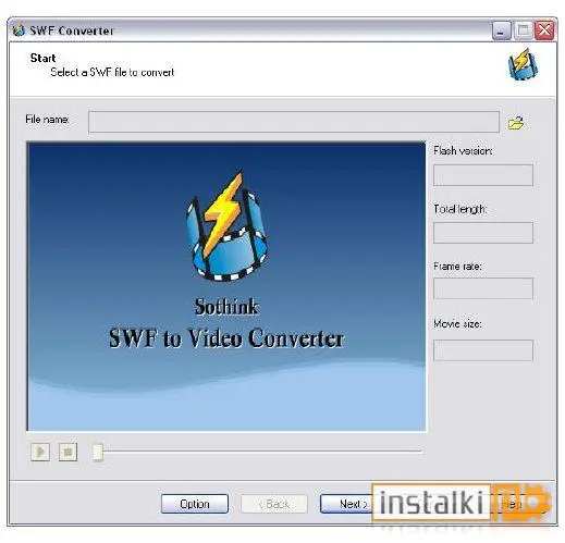 Okladka Sothink SWF to Video Converter
