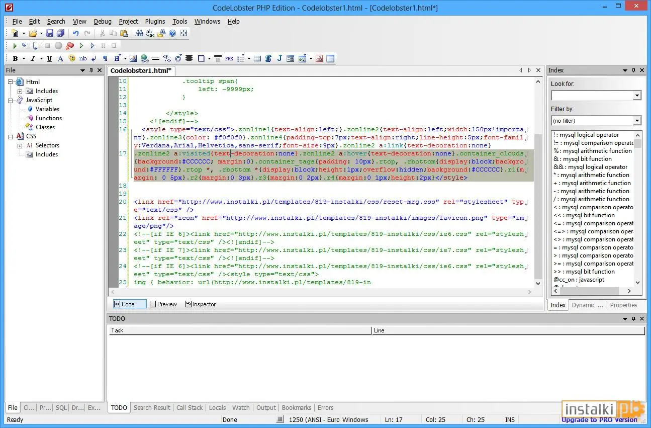 Okladka CodeLobster PHP Edition