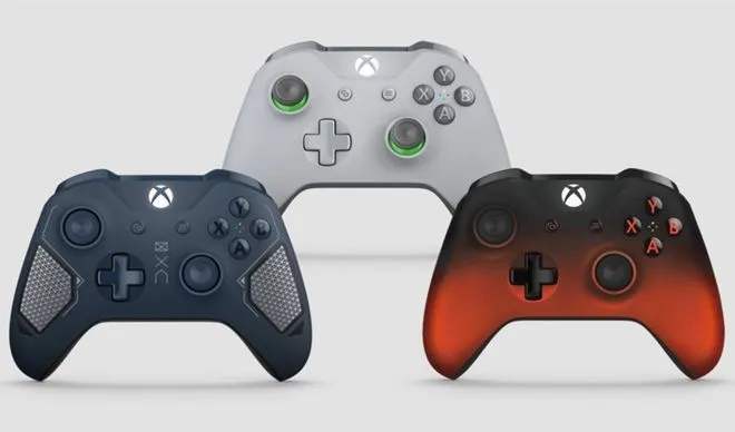 Microsoft prezentuje trzy nowe kontrolery do Xboksa One