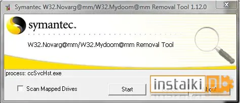 MyDoom Worm Removal Tool