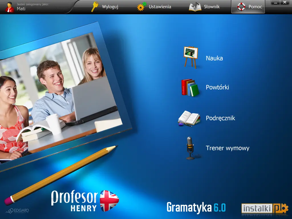 Okladka Profesor Henry 6.0 Gramatyka