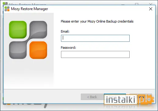 Okladka Mozy Restore Manager