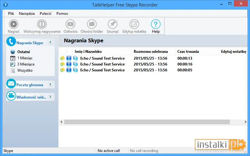 TalkHelper Free Skype Recorder