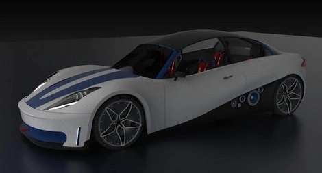 Tak prezentować się będzie pierwszy na świecie samochód wydrukowany na drukarce 3D!