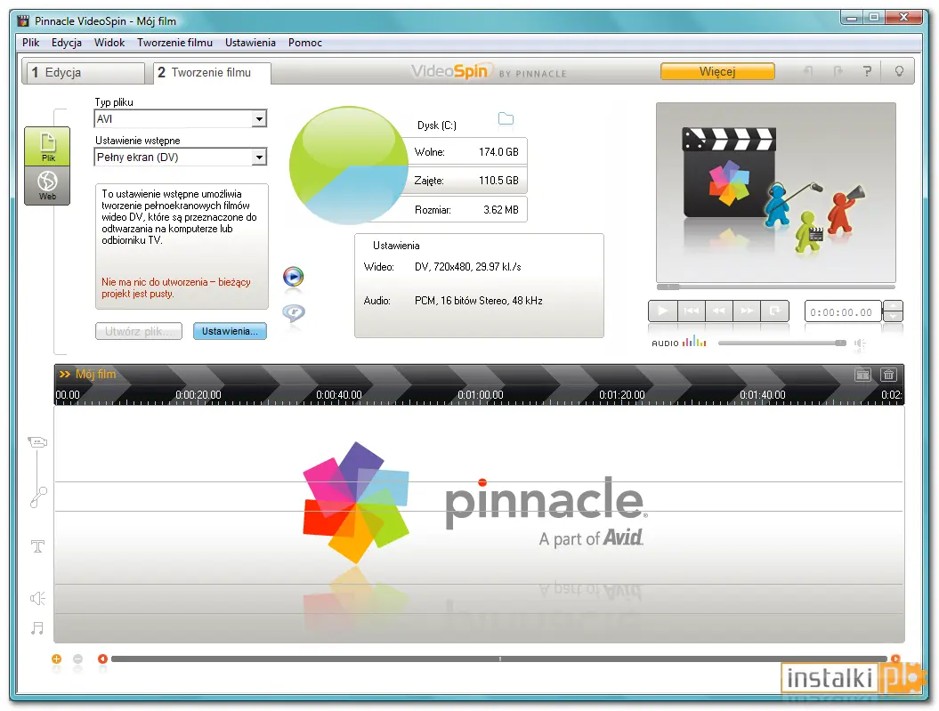 Okladka Pinnacle VideoSpin