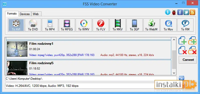Okladka FSS Video Converter