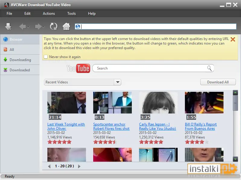 AVCWare Free YouTube Downloader