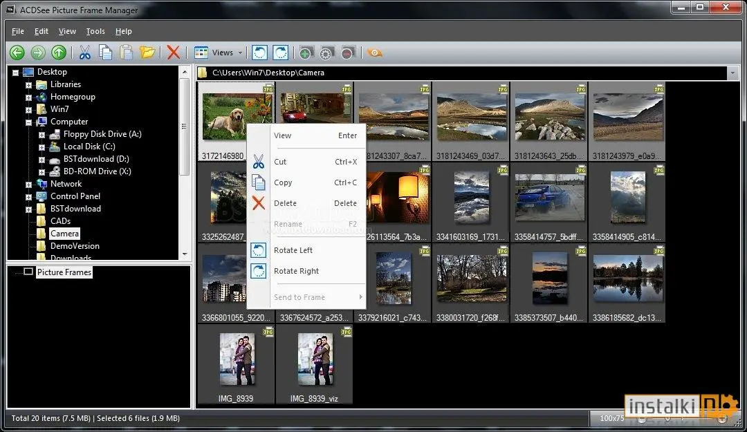 Okladka ACDSee Picture Frame Manager