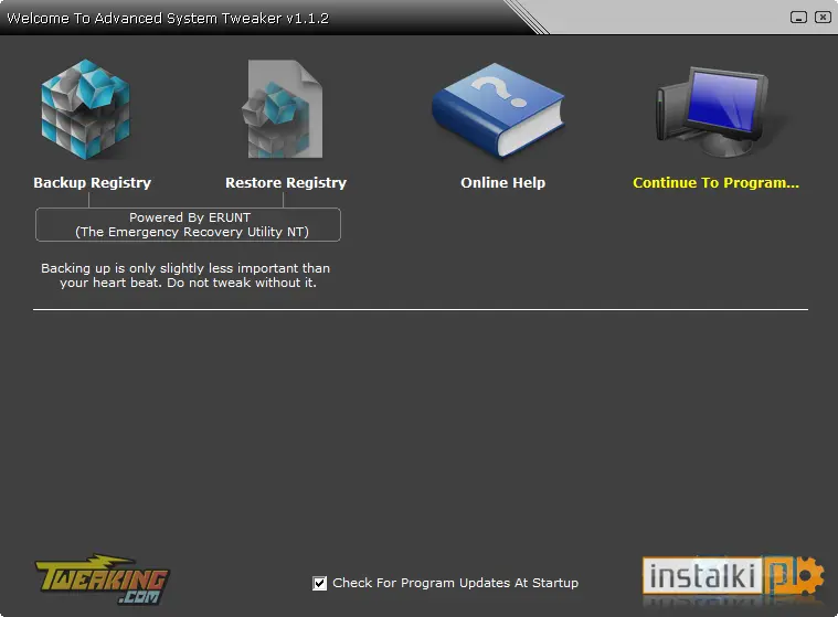 Okladka Advanced System Tweaker