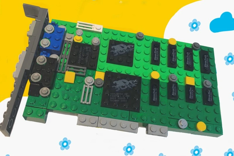 Kultowe GPU z klocków LEGO! Głosujcie na 3Dfx Voodoo w LEGO Ideas
