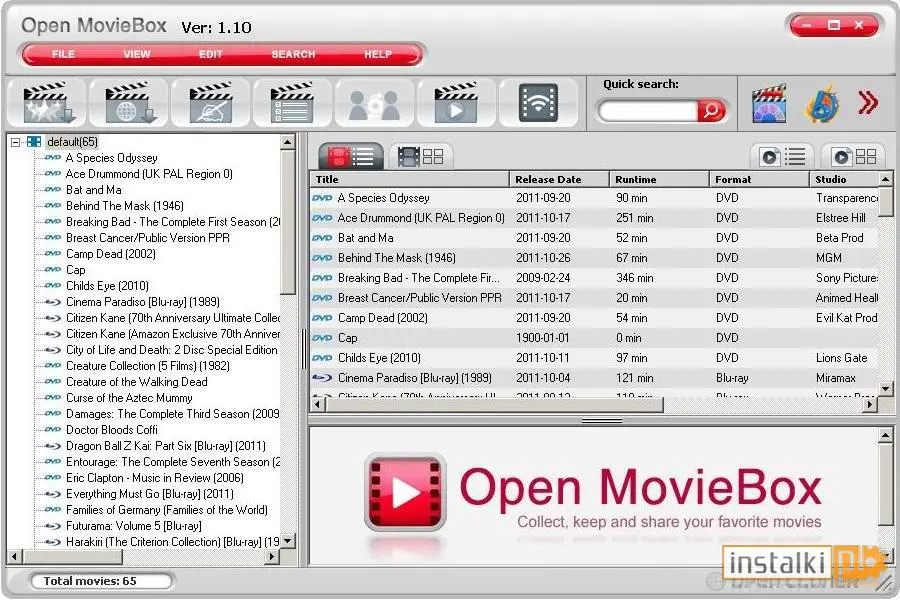 Open MovieBox