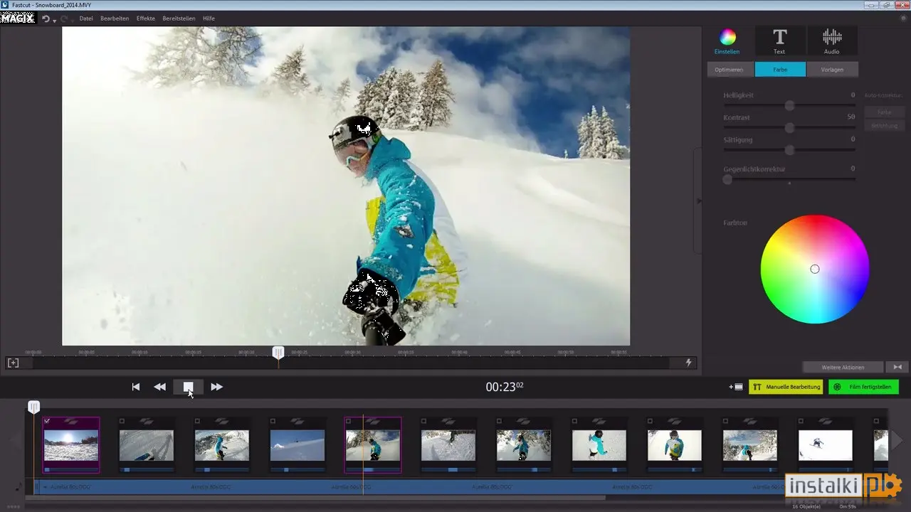 Okladka MAGIX Fastcut