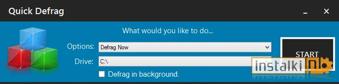 Okladka Quick Defrag