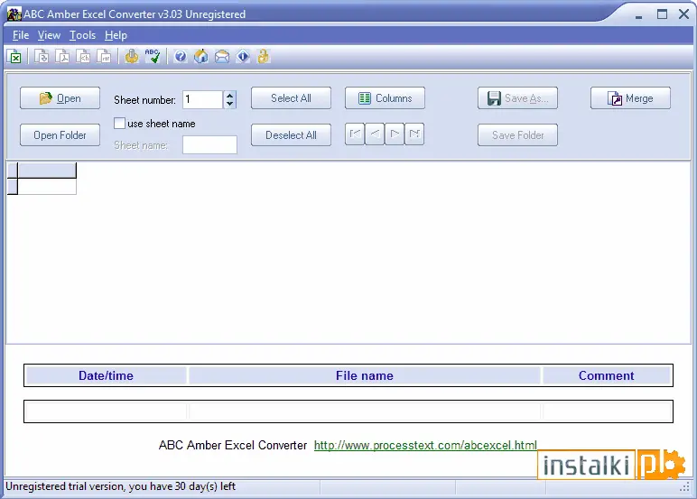 ABC Amber Excel Converter