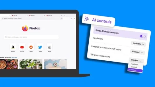 Firefox pozwoli wyłączyć funkcje AI