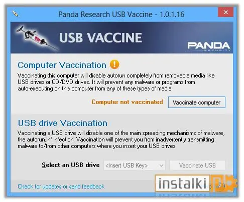 Panda USB Vaccine