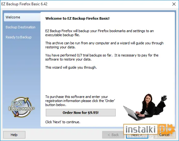 Okladka EZ Firefox Backup