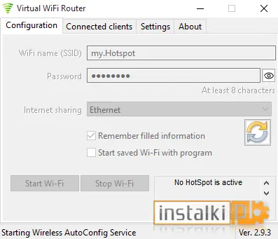 Okladka Virtual WiFi Router
