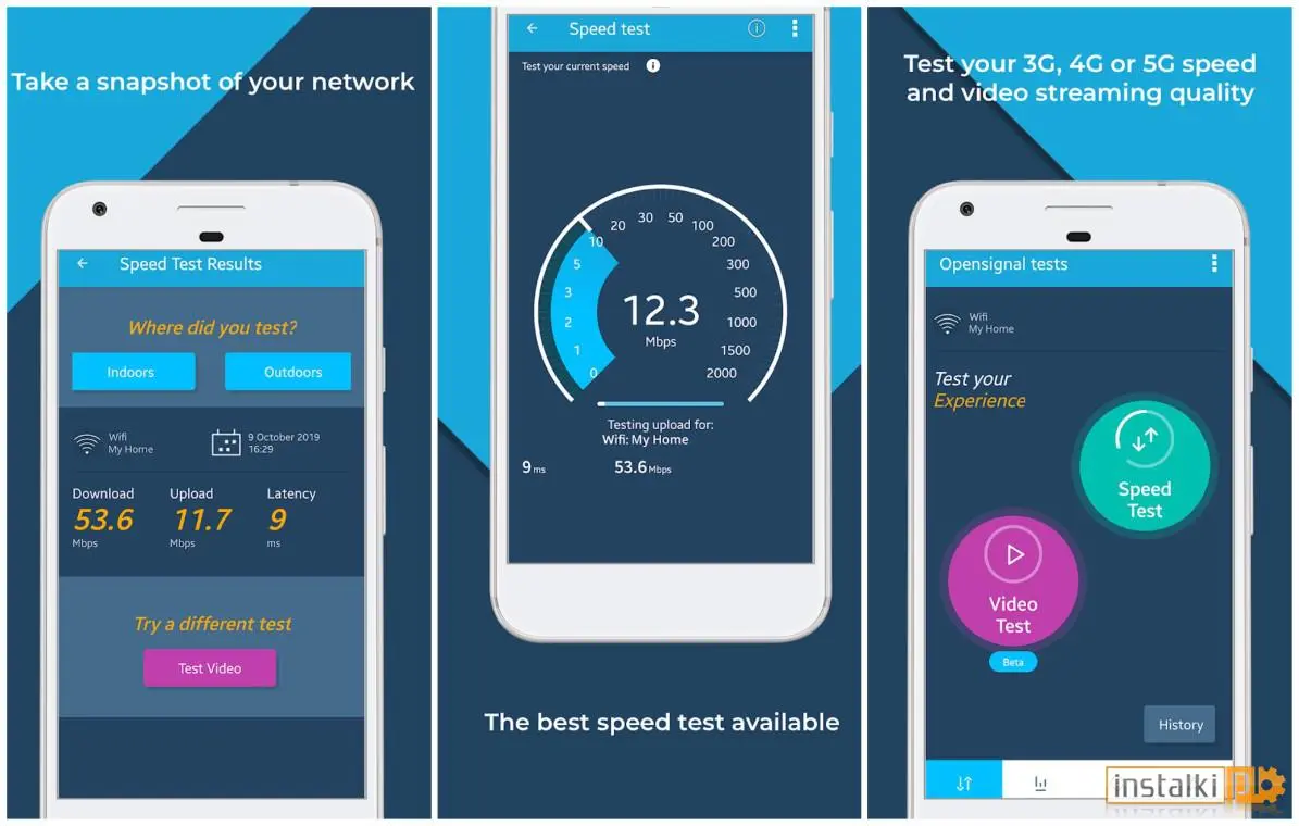 OpenSignal – mapy 3G/4G/WiFi