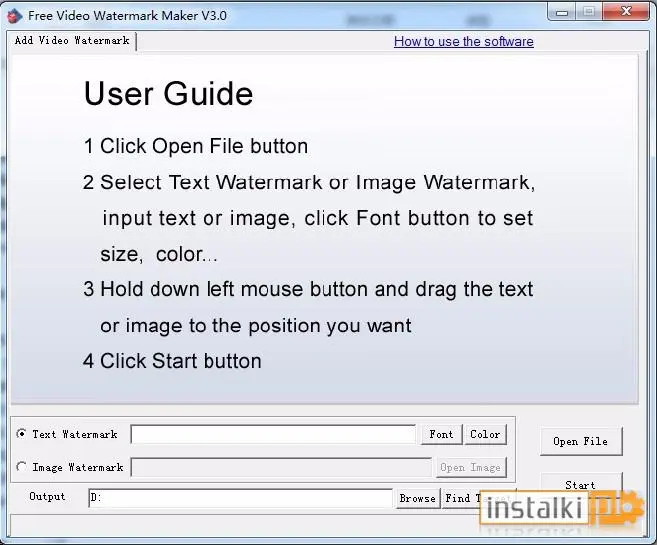 Okladka Free Video Watermark Maker
