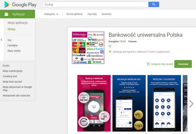 Bankowość uniwersalna Polska