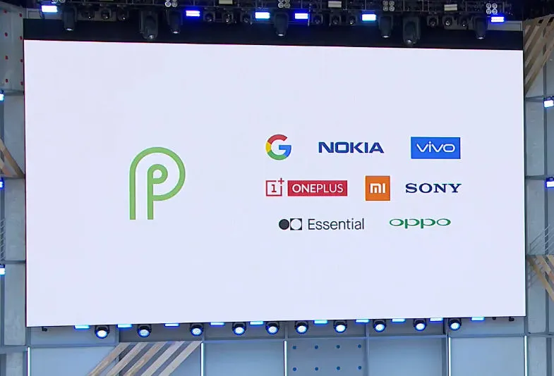 Android P Beta lista