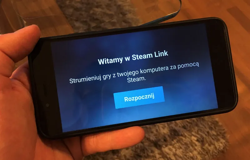 witamy w steam link