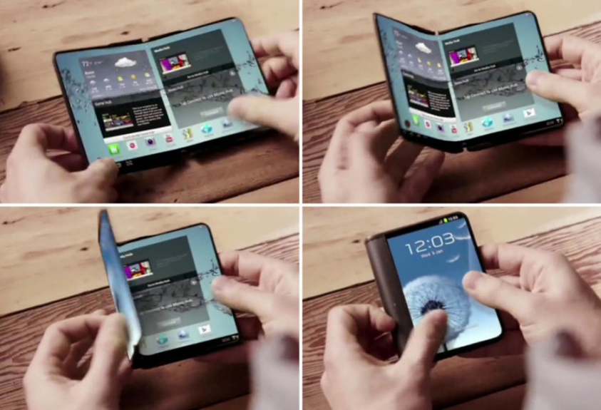 Składany smarfton Samsunga