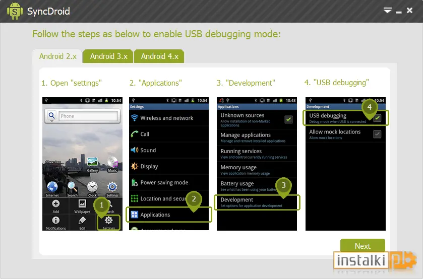 Okladka SyncDroid