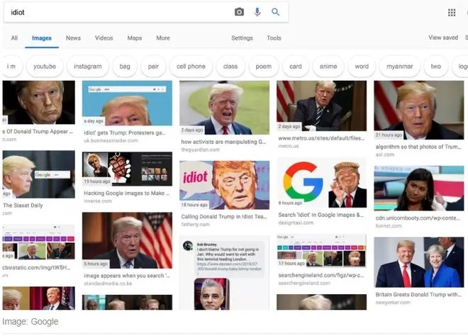 trump google