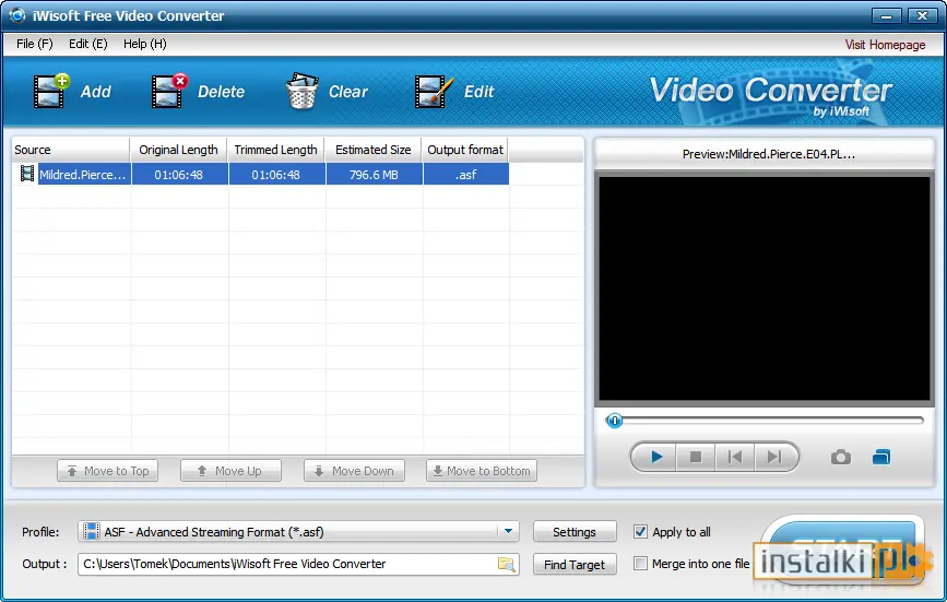 Okladka iWisoft Free Video Converter